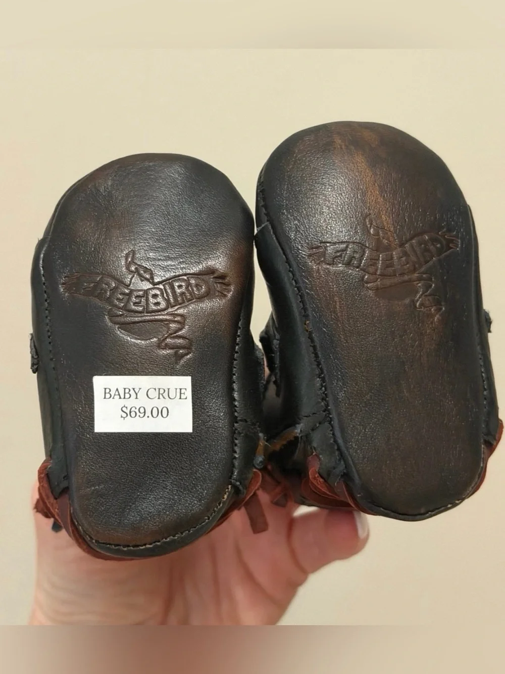 Baby Freebird “Baby Crue” Black Multi size 0-3 months BNIB